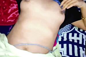 newlywed bride's close-up missionary pounding by husband