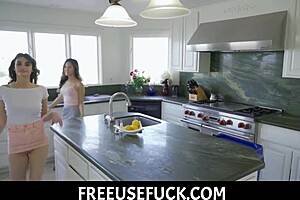 stepdad uses alexia anders mia taylor as fuck dolls creampie anal taboo 😏🍆