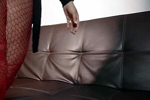 Naughty Redhead BBW Milf Shakes Huge Ass Teases Dildo Lingerie Horny Mommy Tits