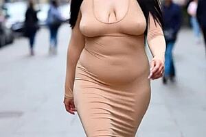 Braless busty milfs bounce huge natural tits public compilation