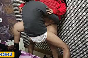 Indian Stepmom's First Hotel Night Anal Finger Assfuck Doggystyle Tight Pussy Gaping