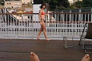 Pornovatas - Tyra Ride Shocked In Bathroom By Victor Bloom!