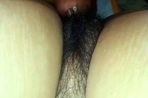 Fiery Latina teen girlfriend squirts from passionate fingering and creampie