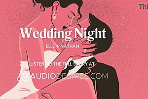 BRIDE BEGS FOR HUSBAND'S COCK AT WEDDING CEREMONY DEEP CREAMPIE FINISH!