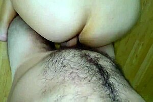 Mature stepmom sucks cock after anal pounding