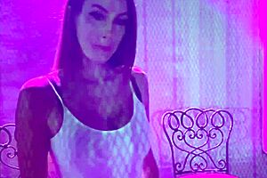 ever caught italian big tits milf artemisia smoking solo outdoor hot?