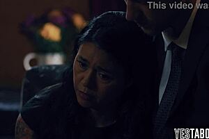 young stepson big dick cheers up asian milf stepmom, wanna see?