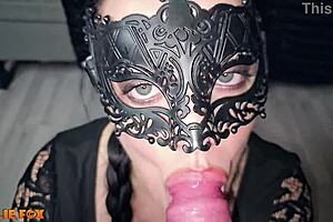 Sexy Milf Millie Fox Swallows Huge Thick Cum Load Closeup Pantyhose Jizz!