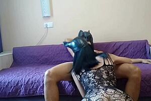 Skinny Milf Wife Deepthroats In Homemade Stockings Missionary