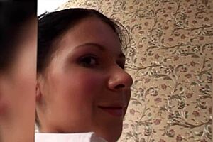 Alise's Toes Tease While Cowgirl Milking Giorgio's Shaft