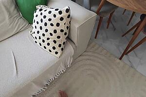 Stepsis jeans ripped open for my cock before her interview?