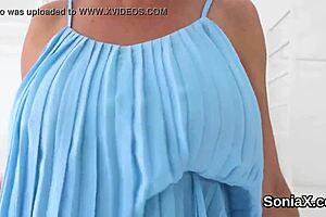 Unfaithful British Milf Sonia's Massive Tits Burst Out!!
