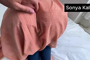 my arab stepmom takes it hard from behind