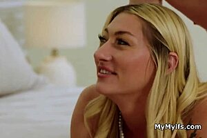 free use pounding sexy realtor's wet pussy cheating right in front of the wife