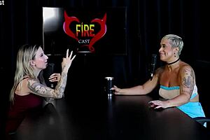 Just Joana's hottest fire cast moments with baby fire, sheer red tease.