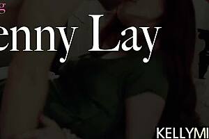 Redhead Slut Penny Lay Rides Dick Hard, Gagging and Screaming!