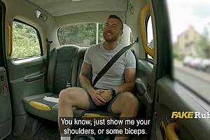 british hunk parks his junk deep in eager trunk outdoors