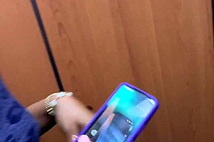 Gorgeous venezuelan squirting interracial creampie sex shop adventure breeding