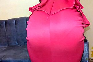 my boyfriend craves hot birthday sex with curvy ebony babe riding hard