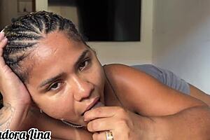 Stepdaughter changes right in front of me!