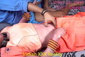 Indian stepmom pussy fucked by stepson with dirty hindi talk