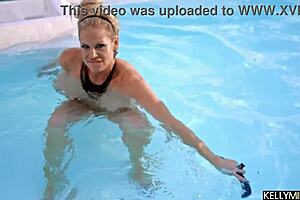 outdoor pool dildo fuck kelly madison big tits blast