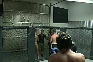 blonde milf mom deepthroats then bends for anal doggystyle gaping in stockings