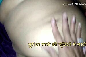 Curvy indian aunt big pussy itch scratched tenant boy