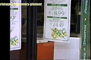 elizabeth hogben guides through kingston-upon-thames flashing her housewife charms