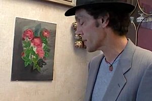 Beautiful Milf Licks Young Cock Head Eagerly