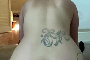 WHORE'S REAL HOMEMADE REVERSE COWGIRL COMPILATION IN CAR!