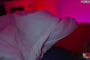 stepsons dick fills stepmom in our shared bed so intensely