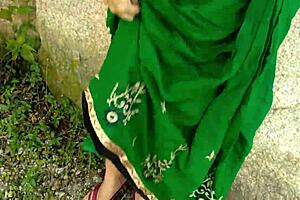 Stepson fucks big tits stepmom publicly in mountains