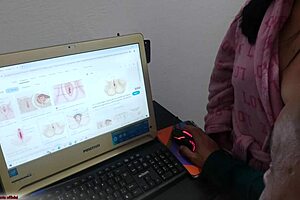 anatomy lesson turns punheta sex bath with natural tits milf stepmom moaning cowgirl