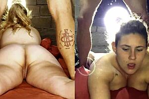 Rough anal casting rips clothes off chubby latina milf's huge asshole closeup!