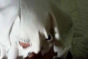 stepmom and stepson play forbidden banana games with big tits