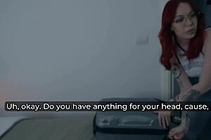 stepmom s viagra slip stepson pounds her in shared hotel bed 😈🍆