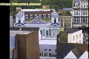 elizabeth hogben guides through kingston-upon-thames flashing her housewife charms