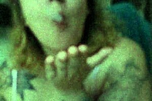 chubby babe's huge tits smoke face smother