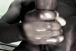 sneak peek thick bbc freak makes oiled sluts cream nonstop!