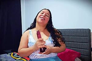 deisyyeraldine sneaks to neighbor's stairs, dildo pounds pussy till epic squirt! 💦🔥