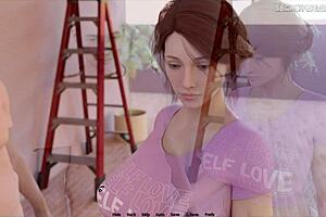 stepmom sneaks stepson fuck in kitchen while hubby's near – 3d hentai game