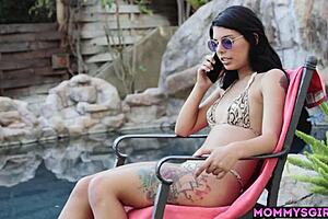 Gina Valentina Licks Brandi Love Big Tits Pussy