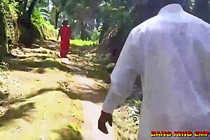 Isn't Fucking This African Goddess In The Bush The Hottest Outdoor Creampie Adventure?