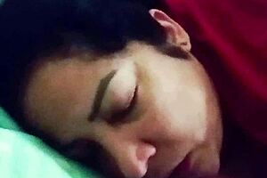 bbw latina stepmom fingers herself dreaming of son's big black cock