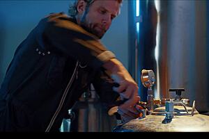 employee pranks milf boss vince karter freezes her turns puck into bound sex slave fuckdoll!