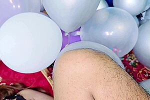 Step-sister launches surprise valentine advance with wet pussy tease