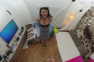 damn this horny mature slut sissy rides wild n crazy