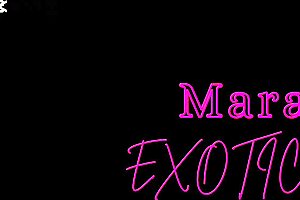 thick ebony milf mara exotic rubs to dripping solo orgasm full vid