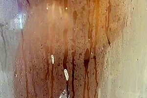 amirah anastasia strips naked for steamy latina shower bathing tease